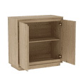 thumbnail image 3 of Joyyskill 1pcs Sideboard Cabinet Buffet Cabinet with Storage with Adjustable Shelves and Handle-Free Design, Light Oak, 3 of 6
