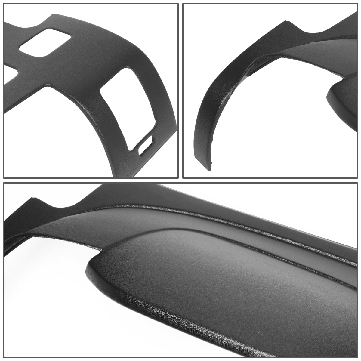 DNA Motoring ZTL-Y-0081-BK For 2007 to 2013 Chevy Silverado LS LT WT GMC Sierra SL SLE Dash Board Skin Cap Cover Overlay 08 09 10 11 12