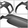 thumbnail image 2 of DNA Motoring ZTL-Y-0081-BK For 2007 to 2013 Chevy Silverado LS LT WT GMC Sierra SL SLE Dash Board Skin Cap Cover Overlay 08 09 10 11 12, 2 of 5