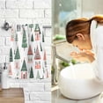 thumbnail image 7 of Yayeee 100% Cotton Hand Towels for Bathroom 16" x 28" Soft Absorbent Kitchen Towel, Orange Christmas House, 7 of 7
