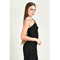 thumbnail image 2 of Blusa bicolor con aro Roman Fashion /Juvenil, 03261 (Negro) negro G, 2 of 5
