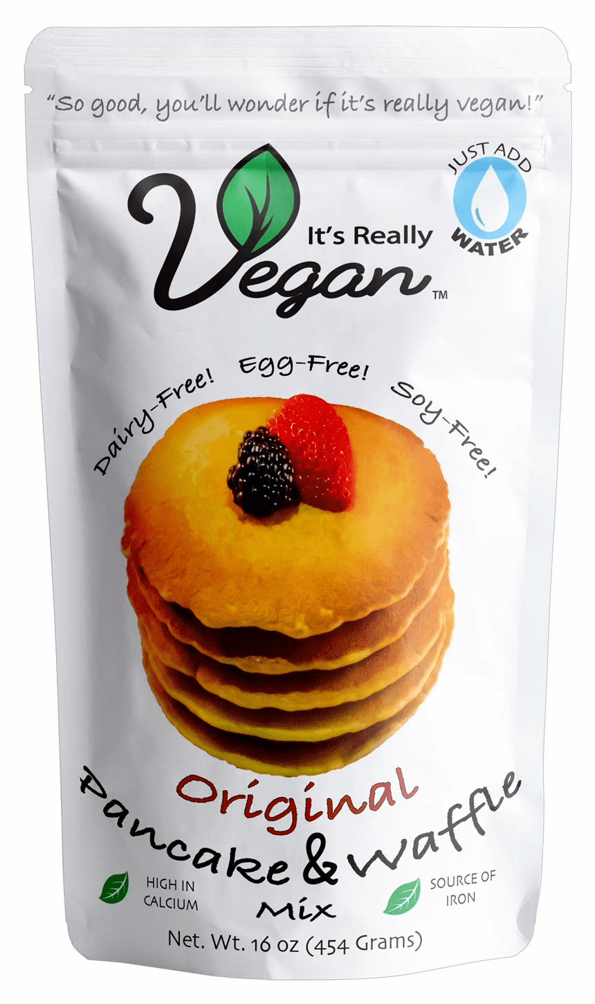 It's Really Vegan Pancake & Waffle Mix Dairy Free, Egg Free, and Soy
