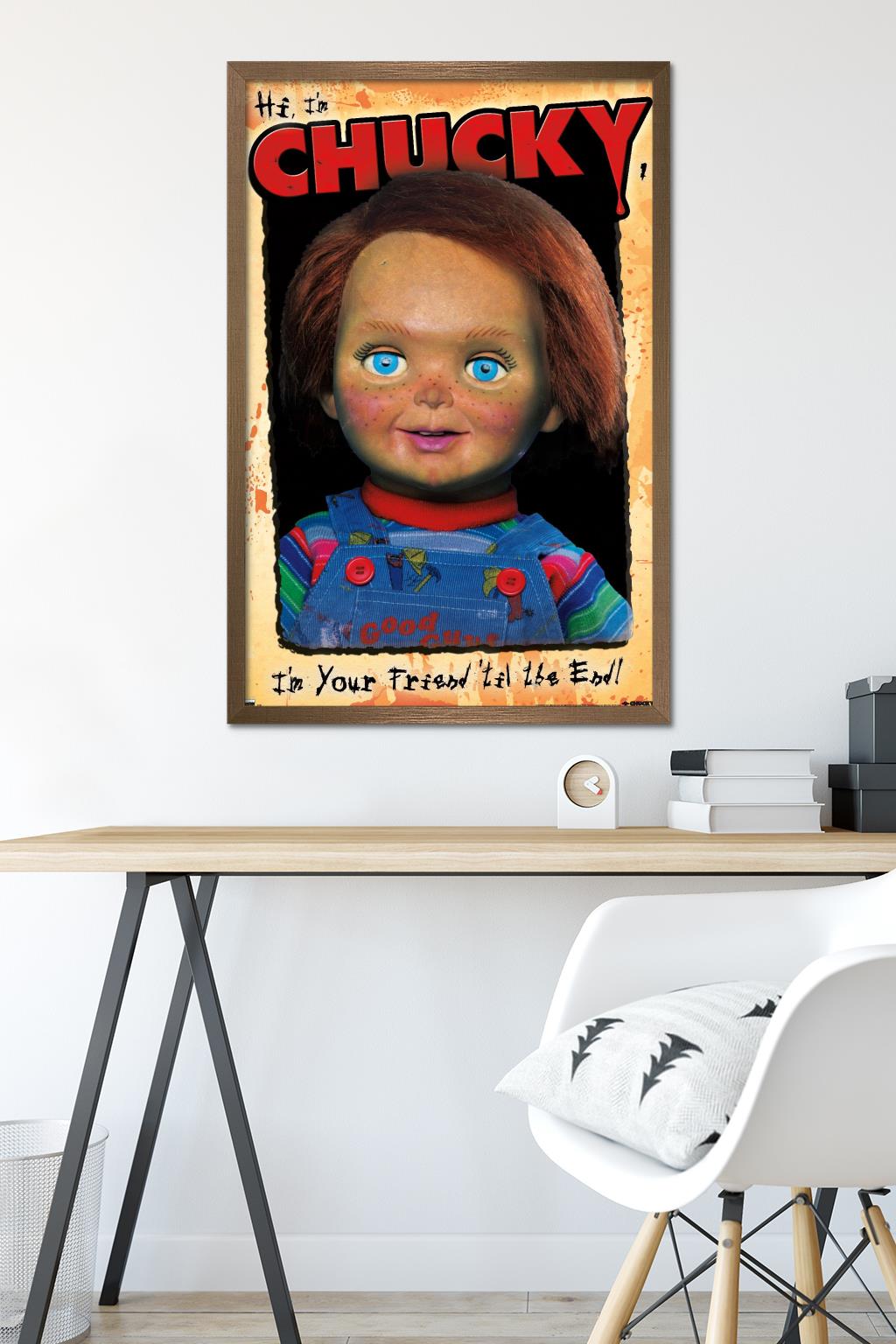 Child's Play 2 - Portrait Wall Poster, 22.375" x 34" Framed