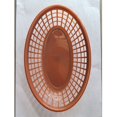 thumbnail image 2 of POINTERTECK Plateaux de Service en Plastique Paniers Alimentaires pour Servir des Paniers à Pain Réutilisables pour la Restauration Rapide Fournitures de Restaurant Charcuterie Servir du Poulet Burgers Sandwiches & Frites (Café), 2 of 8