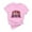 Pink, variant on ICHUANYI Women's Summer Tops Fashion Casual Short Sleeve Crew Neck Shirts Valentine's Day Print T-shirt Cloth New Trending
