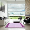thumbnail image 7 of Ahgly Company Machine Washable Indoor Rectangle Transitional Blossom Pink Area Rugs, 2' x 5', 7 of 7