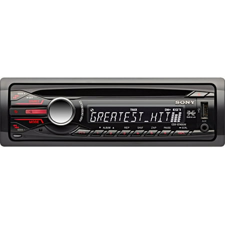 Sony CDX-GT40U - Car - CD receiver - Xplod - in-dash - Full-DIN - 52 Watts x 4