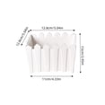 thumbnail image 3 of Hodwiequ Plastic Flower Pots Flower Troughs Flower Baskets And Simulated Fence Decorative Flower Pots Are Suitable For Decorating Living Rooms Terraces Balconies White A, 3 of 6