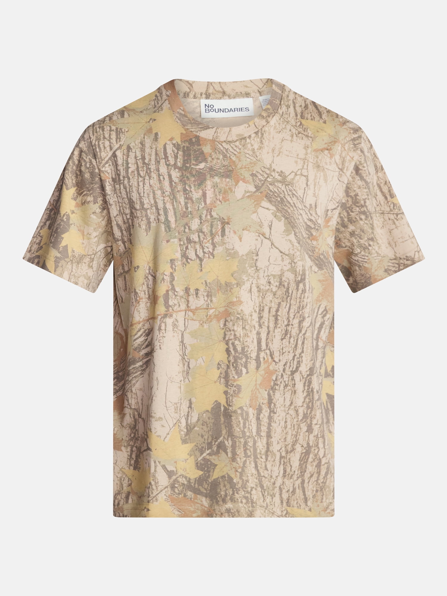 No Boundaries Standard Fit Cotton Tee with Short Sleeves, Men's and Big Men's XS-5XL