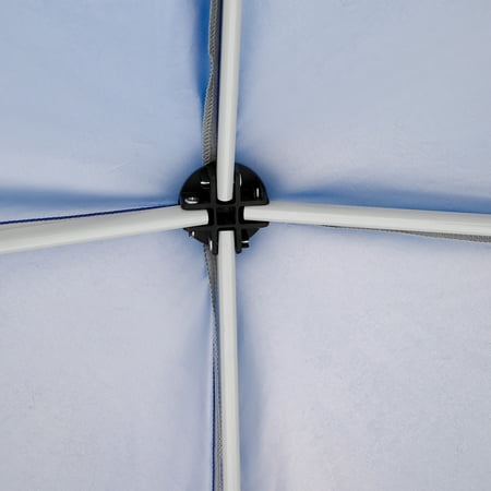 Ozark Trail 10' x 10' Instant Slant Leg Pop-up Canopy, Outdoor Shading Shelter, Blue