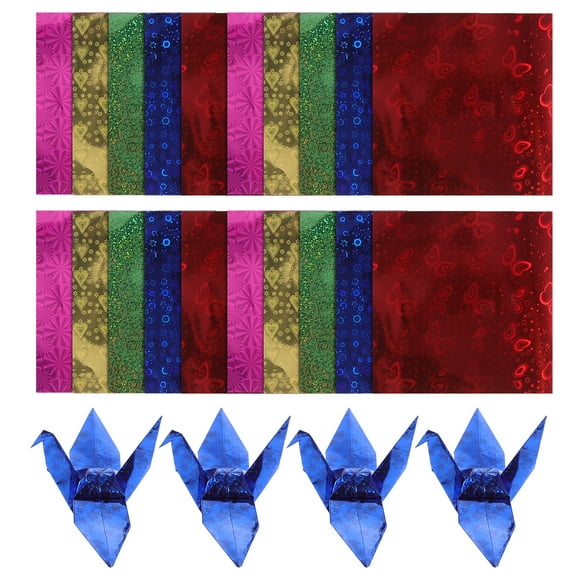 unbranded 150Pcs Square Origami Paper DIY Crafts Origami Folding Papers for Kids and Adults