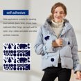 thumbnail image 4 of Reparación de la chaqueta de abajo Patch impermeable tenacious cinta adhesiva suministros de emergencia lavables parches para la ropa exterior de la tienda azul Inevent HA060055-02B, 4 of 7