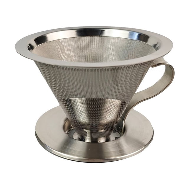 suyin Reusable 304 Stainless Steel Coffee Filter - Easy To Clean, 300 Mesh Filter