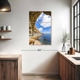 thumbnail image 3 of Elephant Stock San Diego Sunset Cliffs Cave Wall Art - Vertical Multi Panel Canvas - Living Room Wall Decor - Beach Multi Panel - Blue And White Decor By Melanie Viola - 24" x 38", 3 of 8