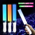 thumbnail image 4 of LED Glow Light Stick 15 Color Flashing Light Sticks with Rope 2 Lighting Modes Battery Powered Lightweight Party Light Stick for Festivals Rave Party Supplies, 4 of 7