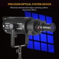 thumbnail image 5 of Yajisi Optical Conical Snoot Bowens Mount Flash Projector Attachment Spotlight Photography Light Modifier with 5 Color Filters 10 Graphics Cards EU Plug (8.66 in / 22 cm), 5 of 9