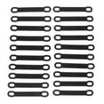 thumbnail image 2 of 20 Piezas Tiras Antideslizante de Silicona Negro para Percha de Ropas 20PCS Perfecl, 2 of 7