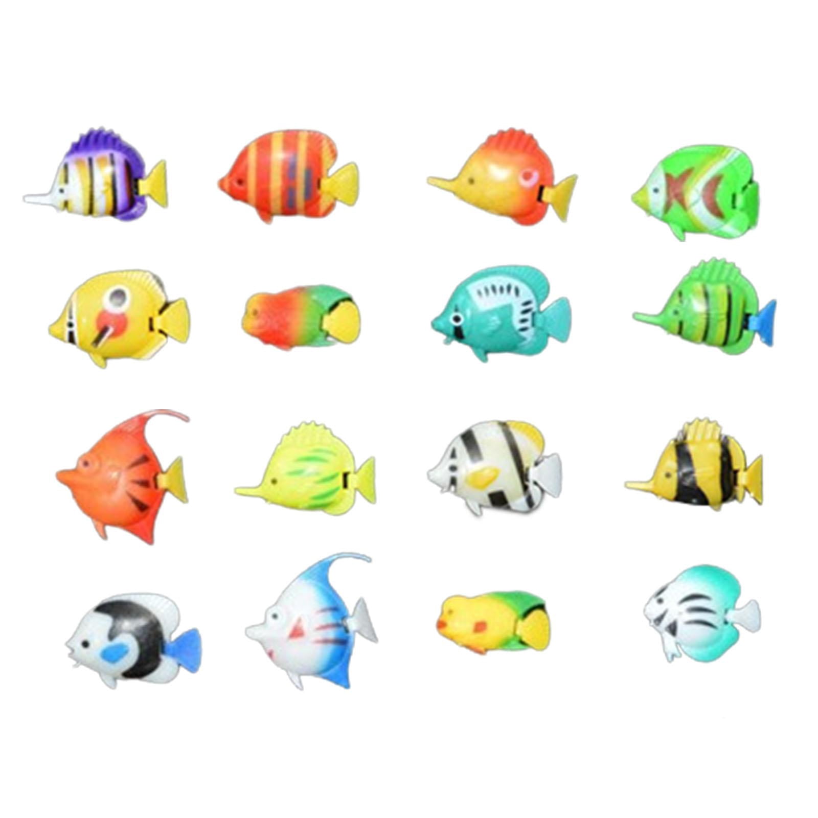 Bothyi 3x20x Tropical Buoyant Fishes Decoration for Fishes Tank Water Filled Equipment