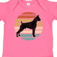 thumbnail image 4 of Inktastic Boxer Dog Vintage Silhouette Boys or Girls Baby Bodysuit, 4 of 5