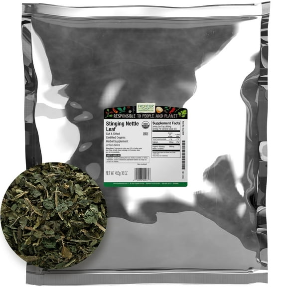 Frontier Co-op Certified Organic Nettle Leaf, 16 oz