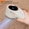 thumbnail image 4 of Electric Lint Remover, Portable Rechargeable Fabric Trimmer with Digital Display, for Removing Fuzz for Clothes Furniture Sweater Couch Blanket, 4 of 8