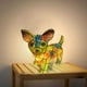 thumbnail image 5 of Lámpara LED decorativa con forma de perro, diseño moderno, luz cálida, ideal para dormitorio, estructura metálica, diseño de dos niveles, luz ambiental, estética, perfecta para oficina., 5 of 7