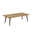 thumbnail image 3 of Modway Meadow Outdoor Teak Wood Coffee Table in Natural Taupe/Brown, 3 of 6