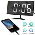 thumbnail image 1 of Reloj Despertador Digital Led Reloj Despertador Alarma Electrónica Reloj Despertador Moderno Con Cable Usb Eigraketly HA026293-01, 1 of 7