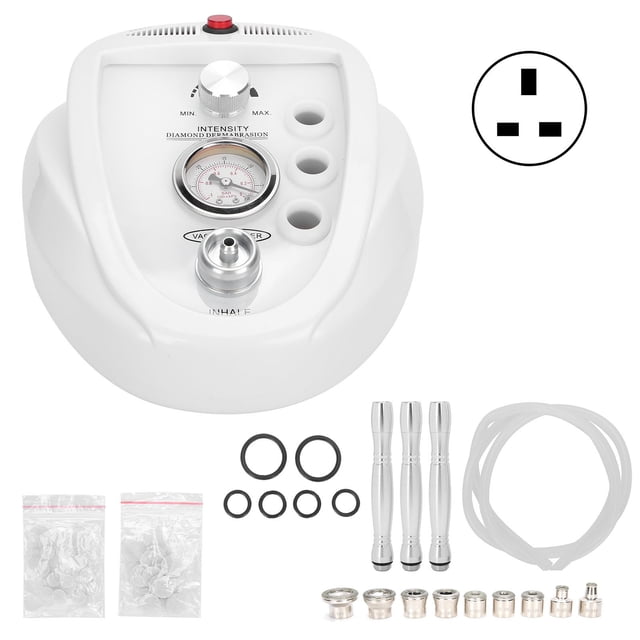 Microdermabrasion Machine, 100-240V Face Exfoliating Machine Natural Nutrition For Skin Beautifying Care For Beauty Salon Individual Home Use Prise Britannique