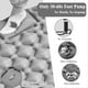thumbnail image 5 of Colchoneta inflable para acampar con almohada, bomba de pie integrada, colchón autoinflable para senderismo y viajes, color gris., 5 of 5
