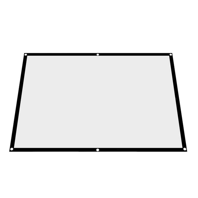 60 Inch Projector Screen Desktop And Peripherals 1Pc Portable Foldable Non Creasee Projector Curtain Projection Screen 4:3 100Inch Projector Screen Accessories