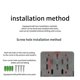 thumbnail image 5 of Caja Dispensadora De Montaje En Pared De Tejido, Soporte De Papel Higiénico Compacto Sin Perforaciones De Plástico, Estuche Colgante Para Baño, Dormitorio, Cocina Yuarrent HA027449-02, 5 of 6