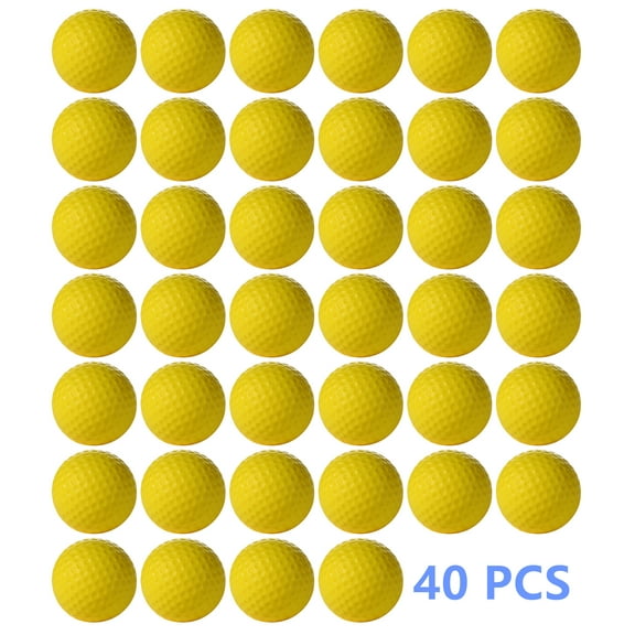40 Pcs Foam Practice Golf Balls