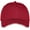 Deep Red, variant on Adult Patriotic Americana Style Adjustable Cotton Twill Hat Cap - Deep Red