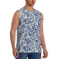 thumbnail image 2 of Pofeuu Paisley4 Print Men's Muscle T-Shirt, Sleeveless, Muscle Tank, Classic Muscle Tee Top For Men Casual Sleeveless Muscle T-Shirt Trendy Clothes-Small, 2 of 7