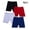 Black + Red + Gray + Navy, variant on LYMAYTER Baby Toddler Girls' Solid Soft Cotton Bike Shorts Pull-On Safety Shorts for Daily Life 4-16Y