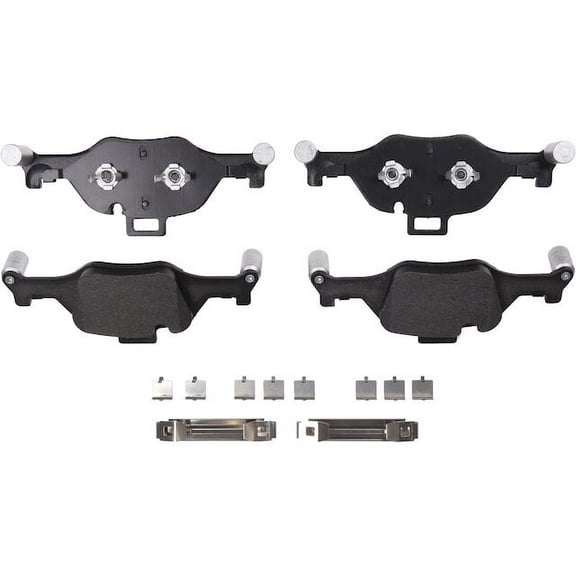 Front Brake Pad Set - Compatible with 2017 - 2023 BMW 530i xDrive 2018 2019 2020 2021 2022