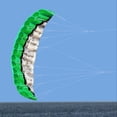 thumbnail image 1 of Cometa de Doble Línea Perfecl Kite Juguetes Divertidos Parafoil Surf Wing Verde 255x85cm, 1 of 7