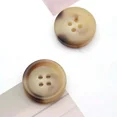 thumbnail image 2 of Ensemble de Boutons en Résine 25mm, 50 Pcs Boutons 4 Trous avec Motif Corne, 2 of 5