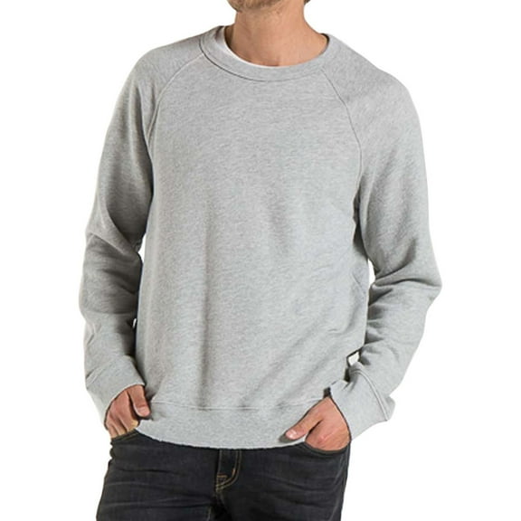 n:philanthropy Mens Ozzy Sweatshirt, Grey, Medium