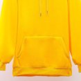 thumbnail image 2 of Guardoinrt Chaud et Confortable Sweat-Shirts à Capuche pour Femmes en Polyester à la Mode Sweat-Shirts à Capuche pour Femmes Jaune L 1Set, 2 of 6