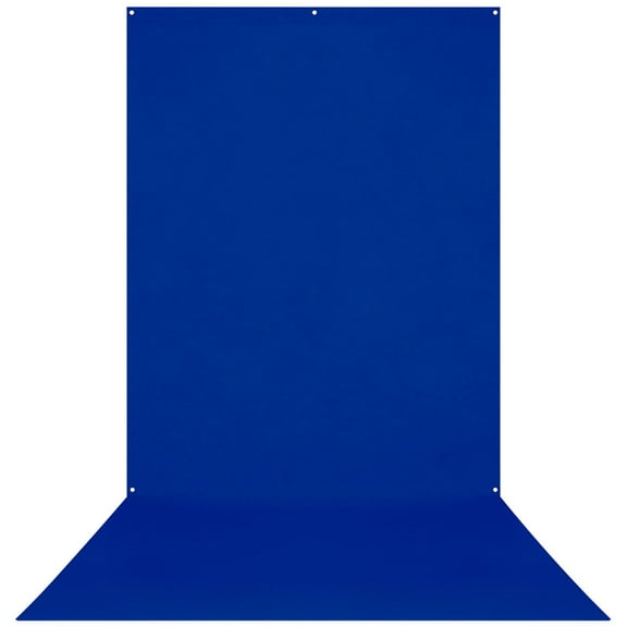Westcott 5' x 7' Wrinkle-Resistant Backdrop, Royal Blue/Chroma-Key Blue
