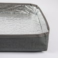 thumbnail image 5 of Portable Ottoman Collapsible Cooler with Trolley - Grey - Holds 24 Cans, 5 of 5