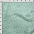 thumbnail image 4 of oneOone Silk Tabby Mint Green Fabric Underwater Sewing Material Print Fabric By The Yard 42 Inch Wide, 4 of 5