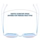 thumbnail image 5 of Qarigey Gafas de sol para niños con forma de Animal, adorables, antideslizantes, lavables, reutilizables, portátiles, para viajar y acampar Cadenas y cordones para anteojos Verde Negro Gris, 5 of 6