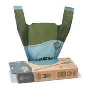 Heavy Dootie Bags (Very Large) - 100 Count Large Dog Waste Poop Bags, EZ Tie Handles, Large Side Gussets. Form fit for Swivel Bin and GoGo Stik Pooper Scoopers. Prrr-fect for Cat Litter.