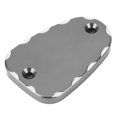 thumbnail image 4 of Protector De Depósito De Líquido De Frenos, Tapa De Depósito De Freno De Motocicleta, Aleación De Aluminio Brillante Duradera De Alta Resistencia Con Estilo Para Moto Triumph ANGGREK Titanio, 4 of 8