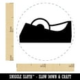 thumbnail image 2 of Tape Dispenser Roll Self-Inking Rubber Stamp Ink Stamper - Dry Pad (No Ink) - Mini 1/2 Inch, 2 of 7