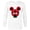 White, variant on Disney Mickey Mouse COUSIN Holiday Family - Long Sleeve T-Shirt for Men - Customized-White