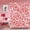 Rouge Rose Beige Blanc, variante sur Petit Rideau de Douche, Saint-Valentin Cœur Rouge Géométrique Rayé Pois Amour Romantique Doux pour Fille Femme RV Salle de Bain Décoration Maison avec Crochets, 36 Pouces L X 70 H